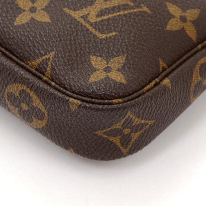 mini pochette accessoires monogram canvas evening bag