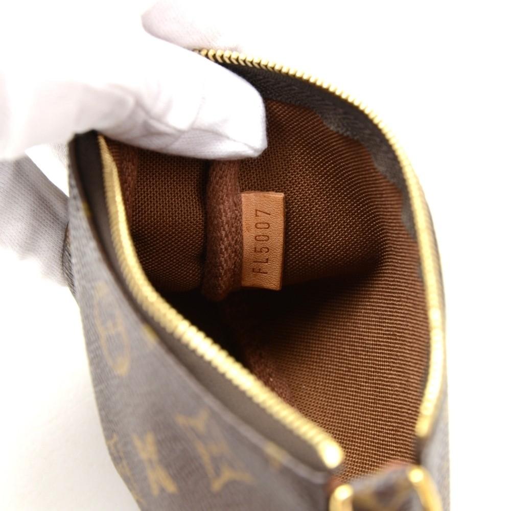 mini pochette accessoires monogram canvas evening bag