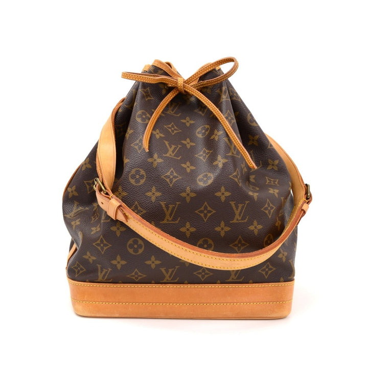 noe monogram canvas shoulder bag