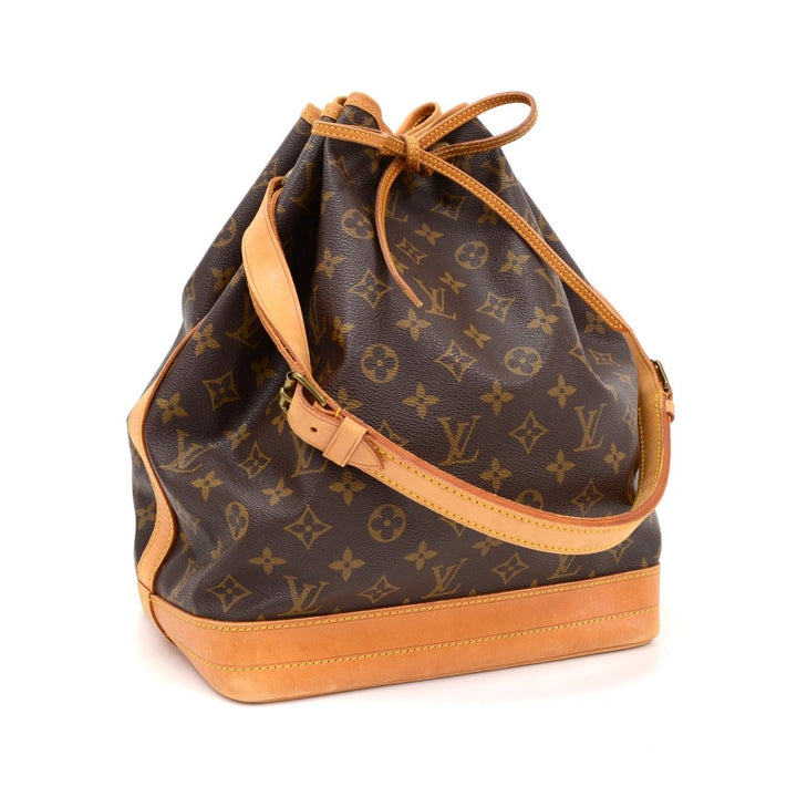 noe monogram canvas shoulder bag