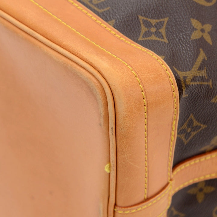 noe monogram canvas shoulder bag