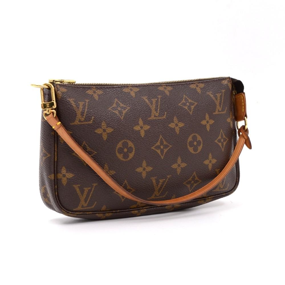 pochette accessoires monogram canvas evening bag