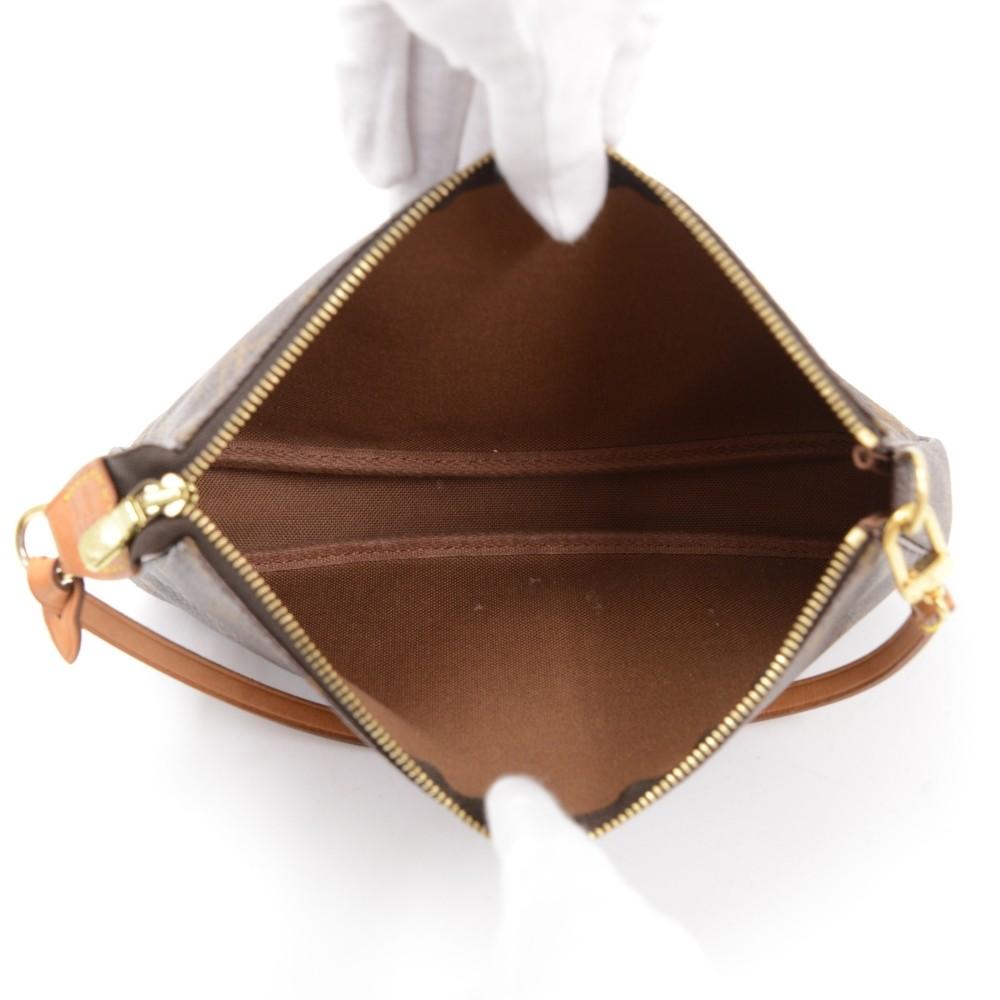 pochette accessoires monogram canvas evening bag