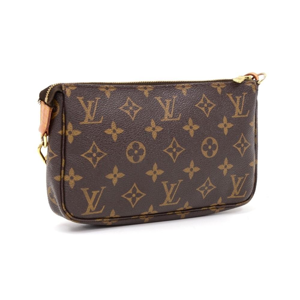 pochette accessoires monogram canvas evening bag
