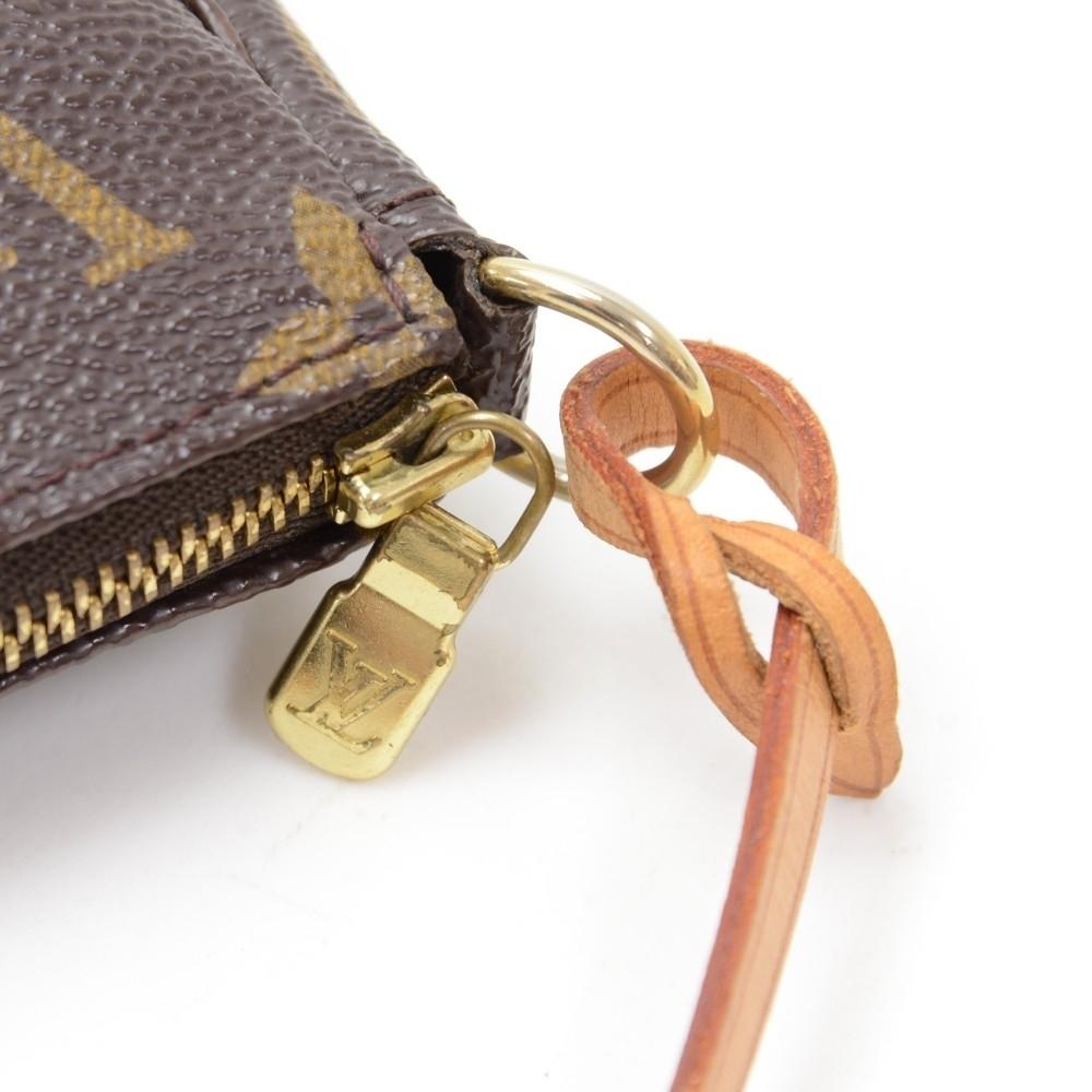 pochette accessoires monogram canvas evening bag