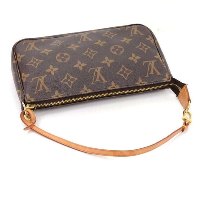 pochette accessoires monogram canvas evening bag