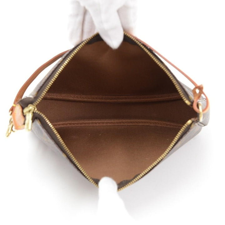 pochette accessoires monogram canvas evening bag