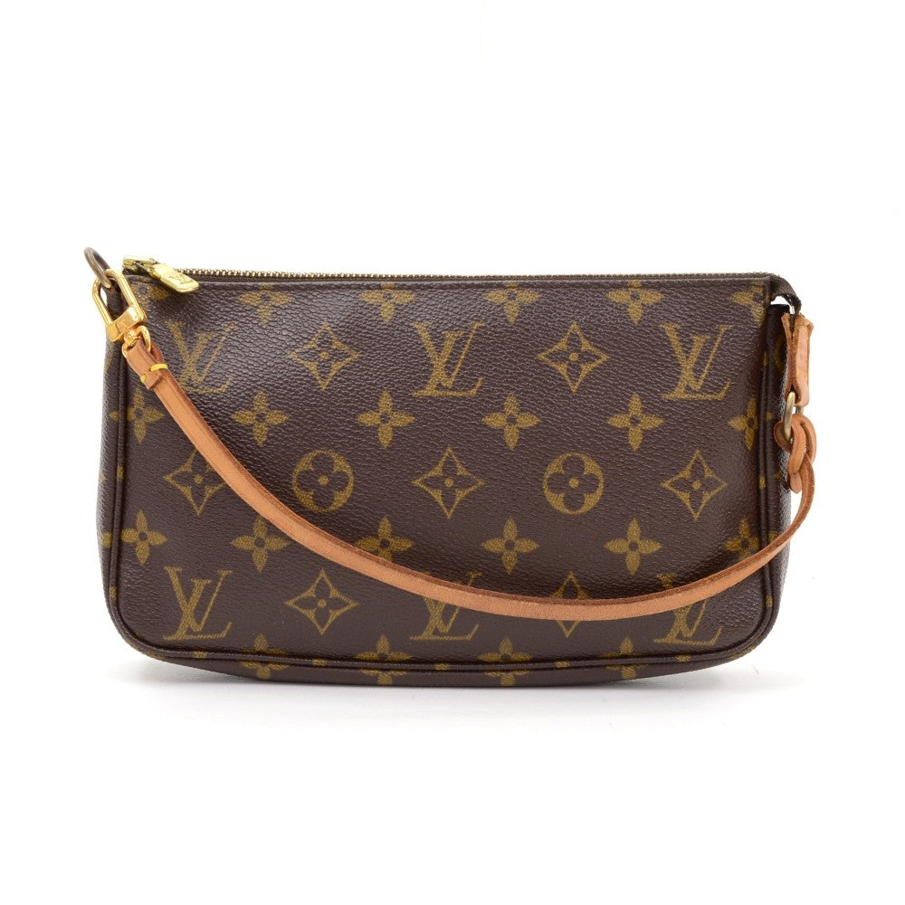 pochette accessoires monogram canvas evening bag