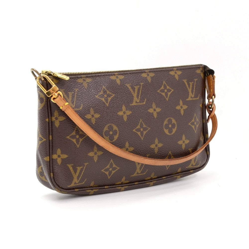 pochette accessoires monogram canvas evening bag