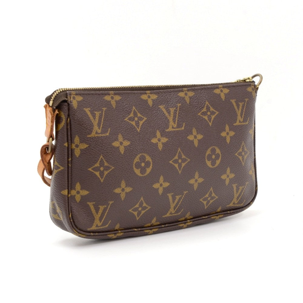 pochette accessoires monogram canvas evening bag