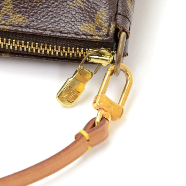 pochette accessoires monogram canvas evening bag