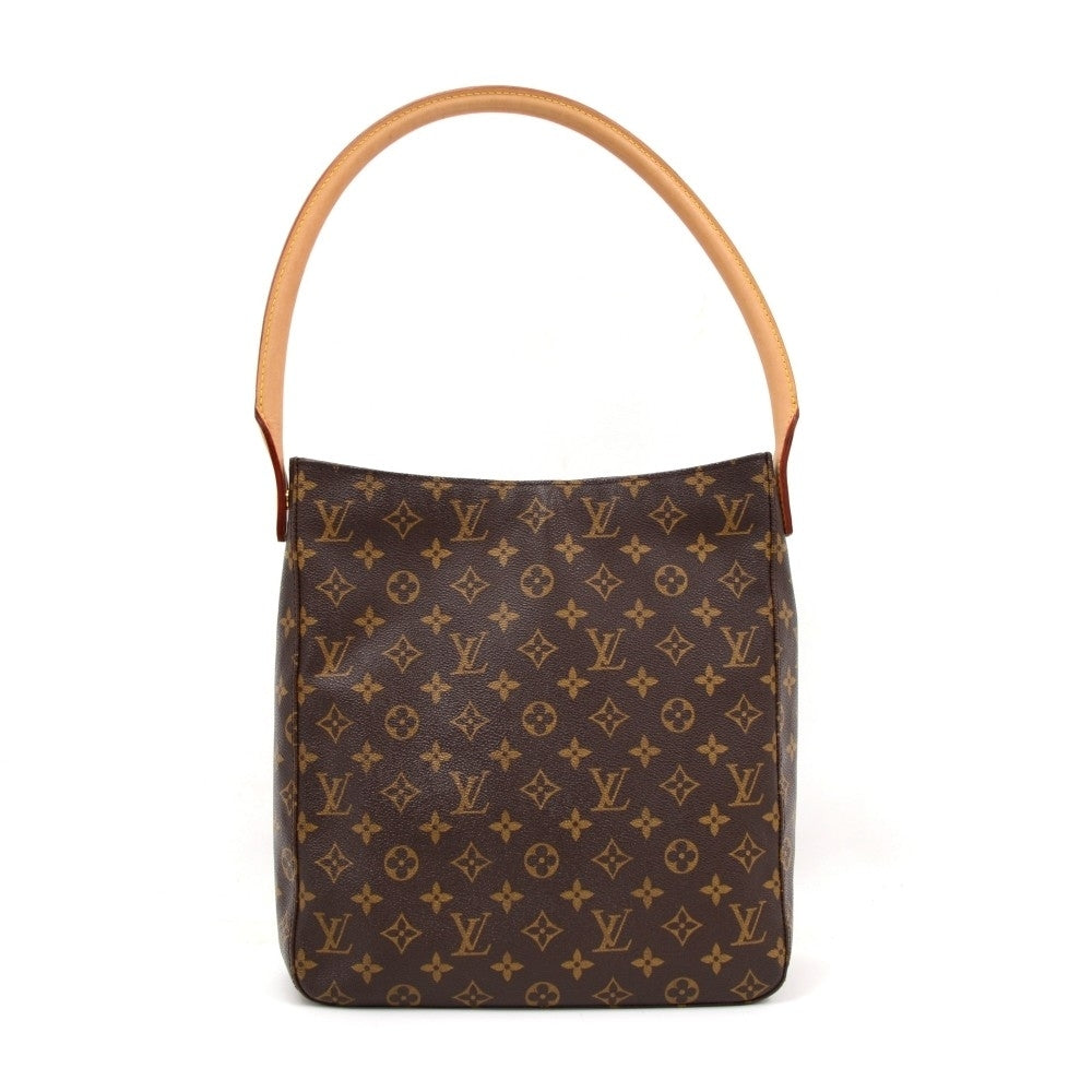 looping gm monogram canvas shoulder bag