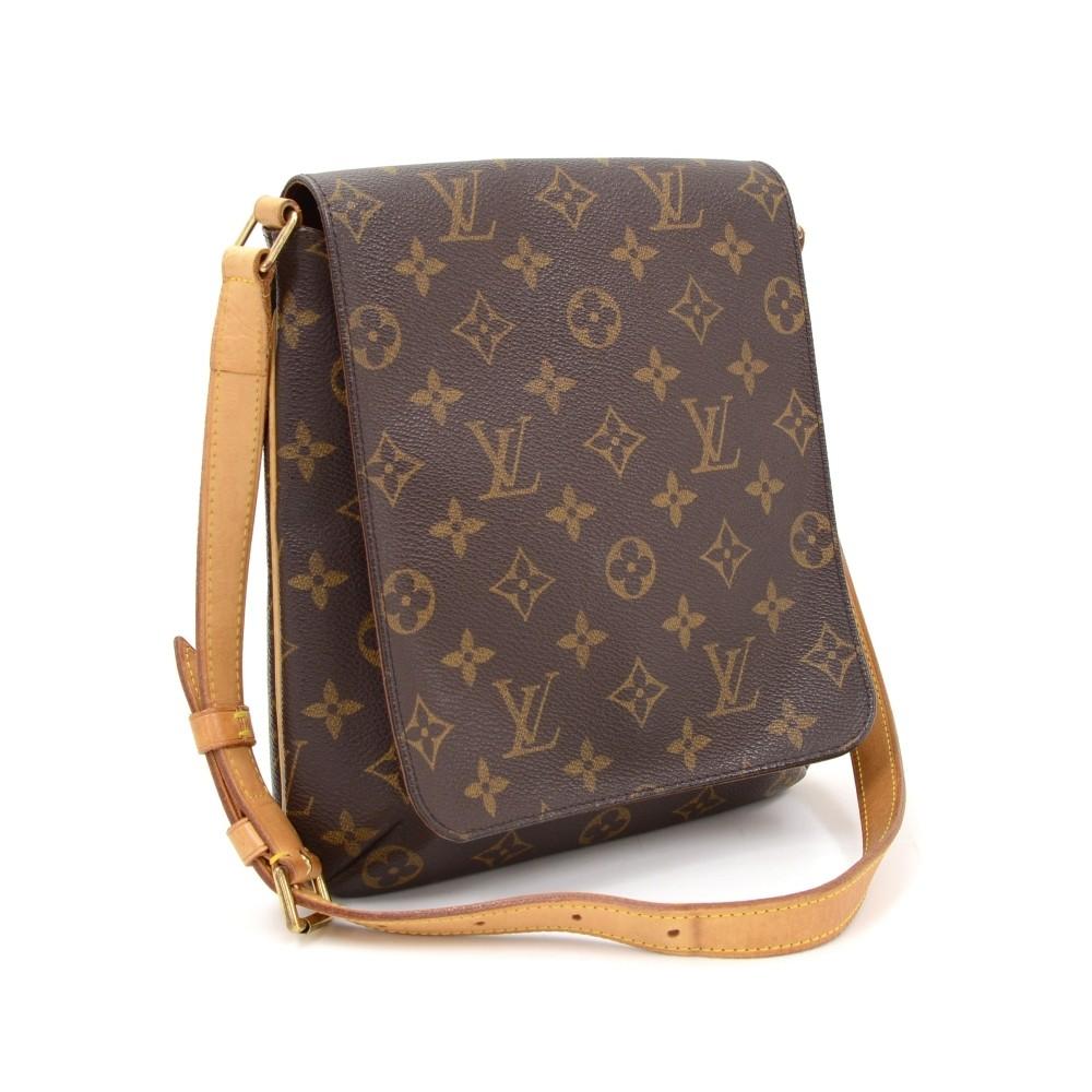 musette salsa monogram canvas shoulder bag