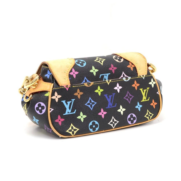 marilyn multicoloured monogram canvas handbag