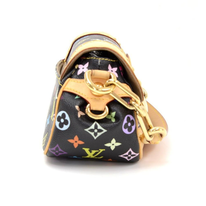 marilyn multicoloured monogram canvas handbag