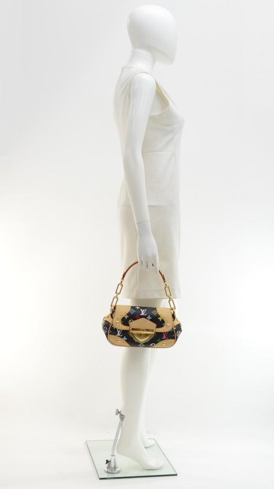 marilyn multicoloured monogram canvas handbag