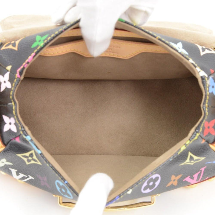 marilyn multicoloured monogram canvas handbag
