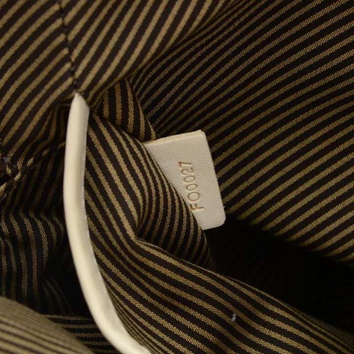 off white leather messenger bag