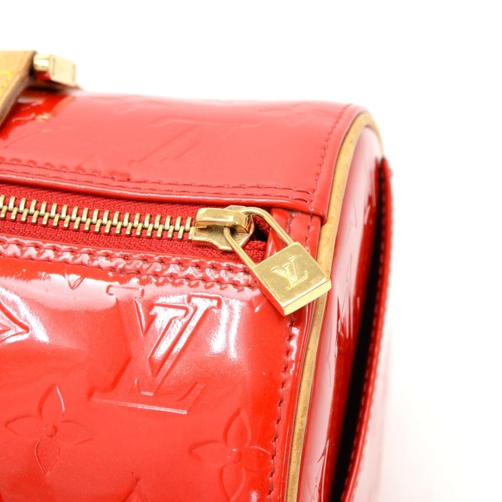 bedford vernis leather handbag