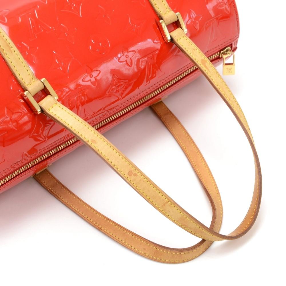 bedford vernis leather handbag