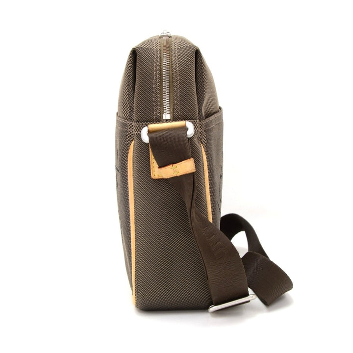citadin damier geant canvas messenger bag