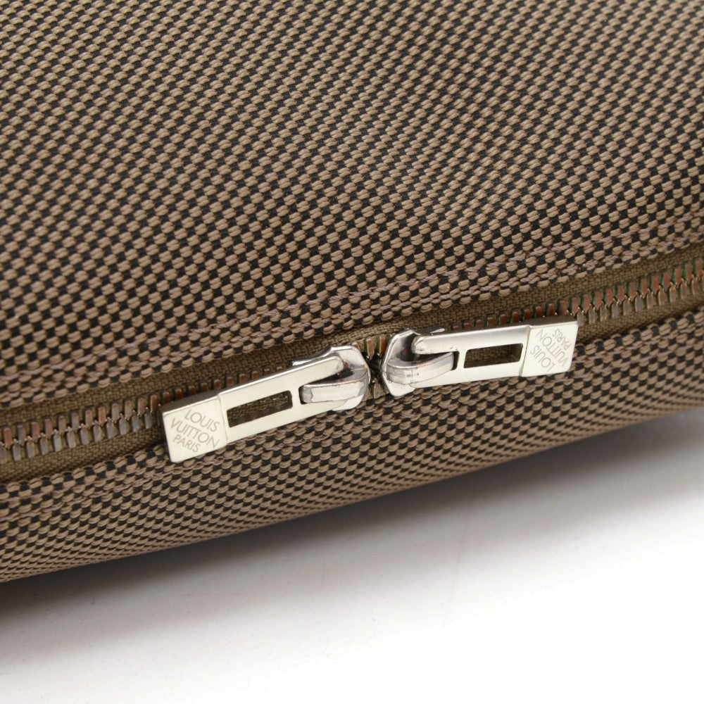 citadin damier geant canvas messenger bag