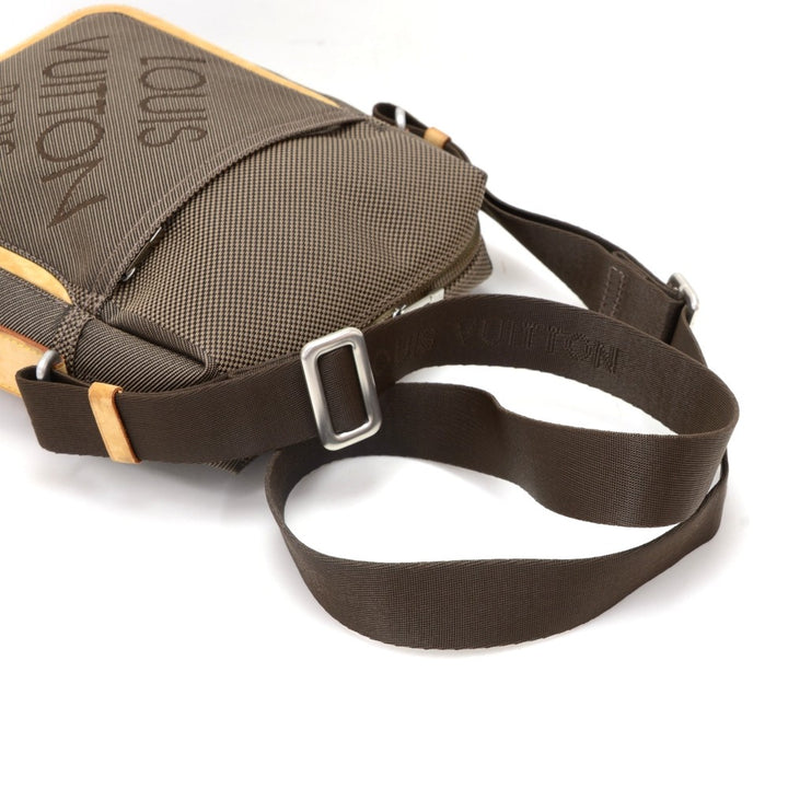 citadin damier geant canvas messenger bag