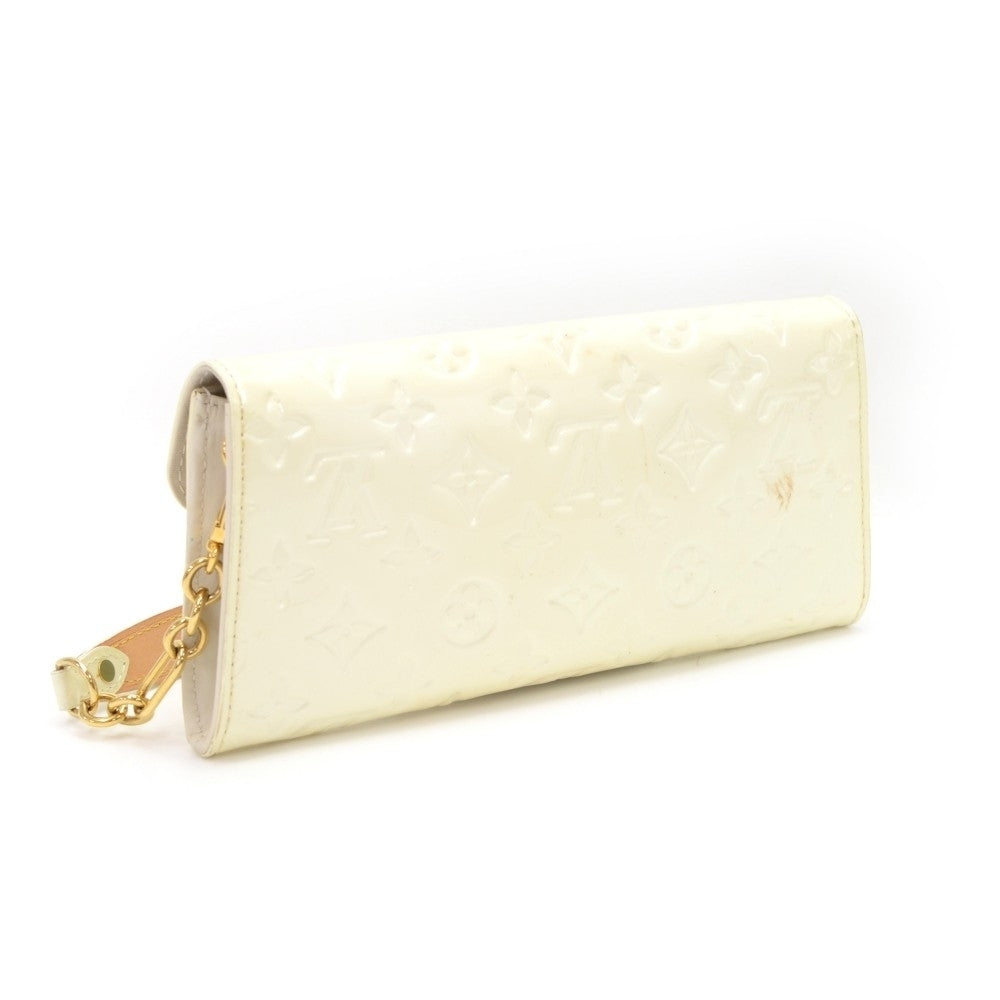 sunset boulevard monogram vernis leather evening bag