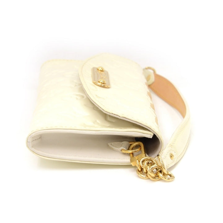sunset boulevard monogram vernis leather evening bag