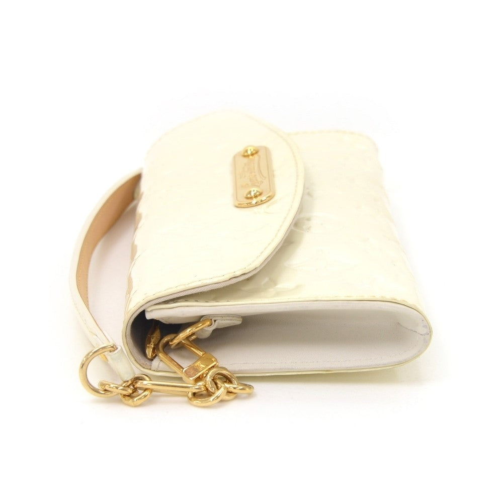 sunset boulevard monogram vernis leather evening bag