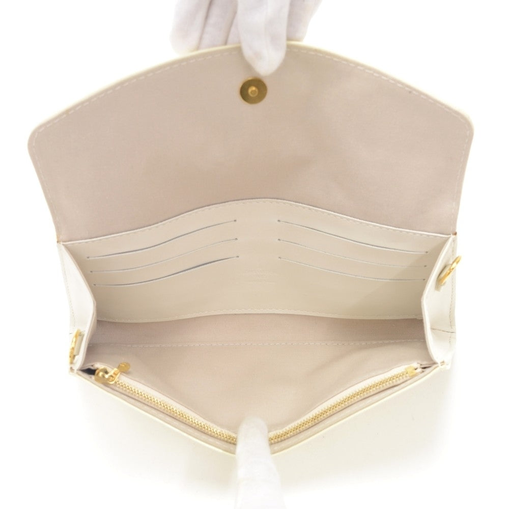 sunset boulevard monogram vernis leather evening bag