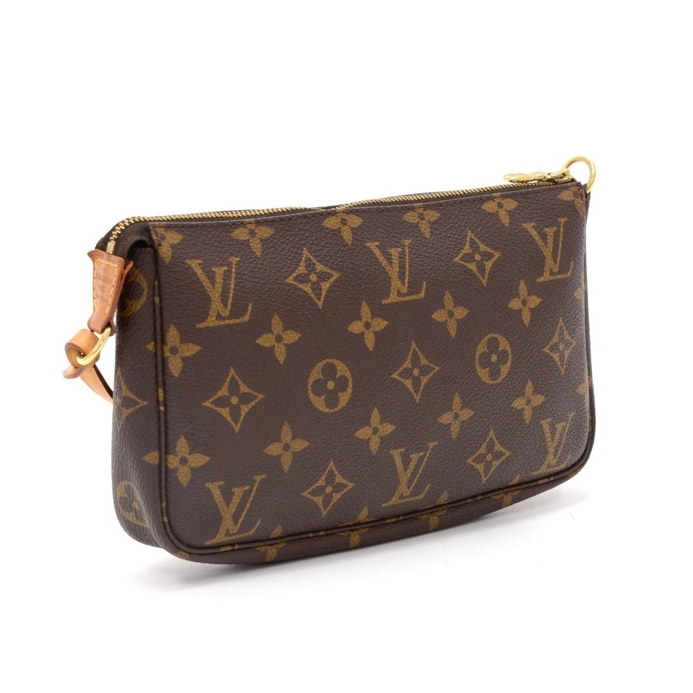 pochette accessoires monogram canvas evening bag
