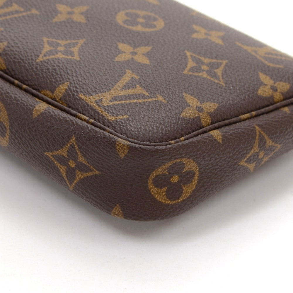 pochette accessoires monogram canvas evening bag