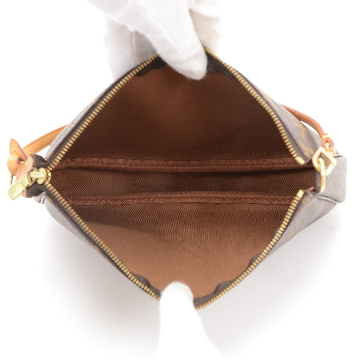 pochette accessoires monogram canvas evening bag