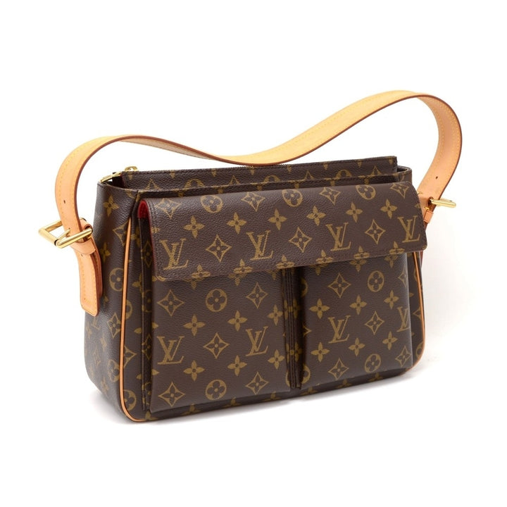 viva cite gm monogram canvas shoulder bag