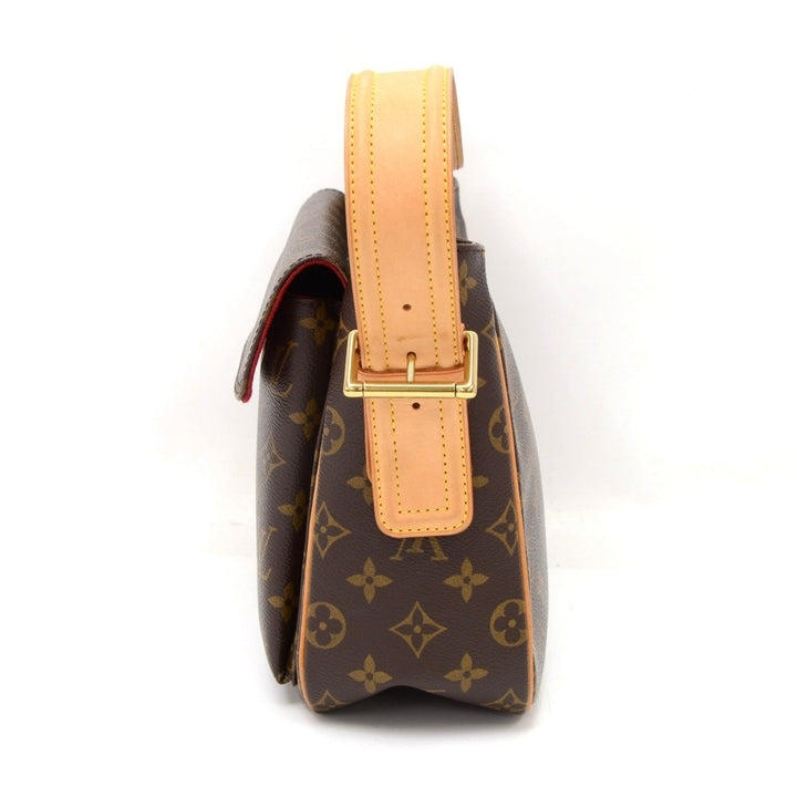 viva cite gm monogram canvas shoulder bag