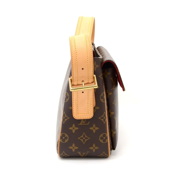 viva cite gm monogram canvas shoulder bag