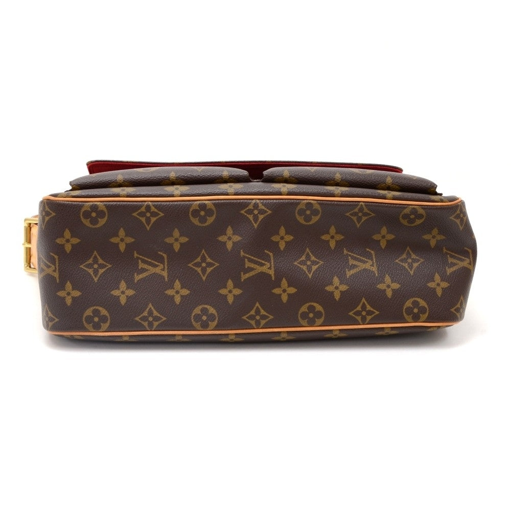 viva cite gm monogram canvas shoulder bag