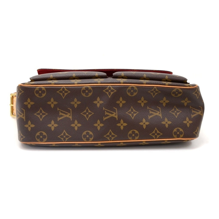 viva cite gm monogram canvas shoulder bag