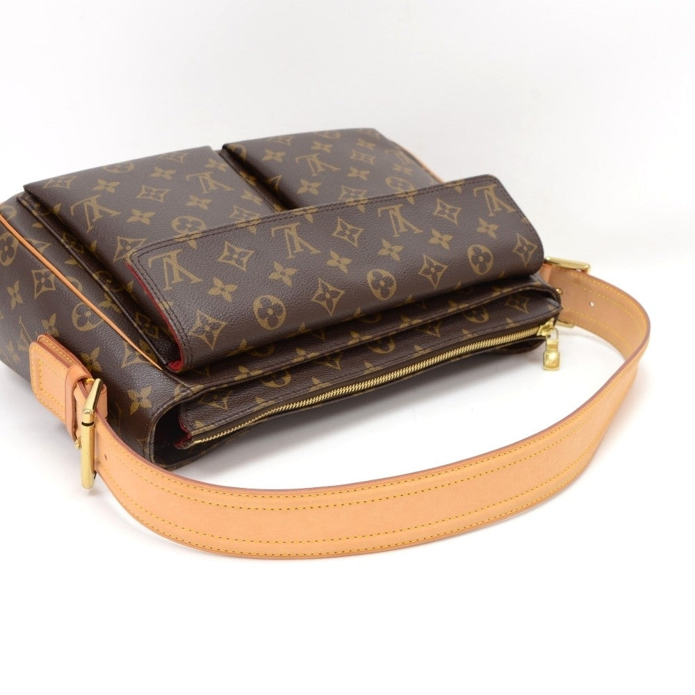 viva cite gm monogram canvas shoulder bag