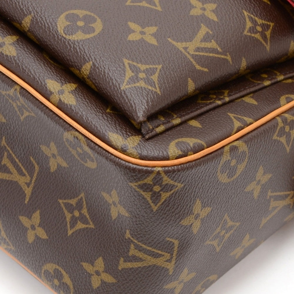 viva cite gm monogram canvas shoulder bag