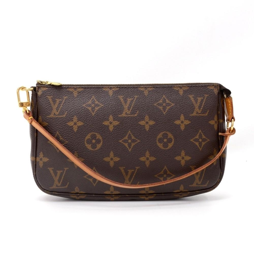pochette accessoires monogram canvas evening bag