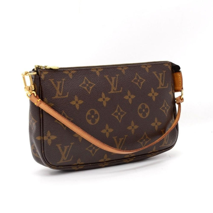 pochette accessoires monogram canvas evening bag