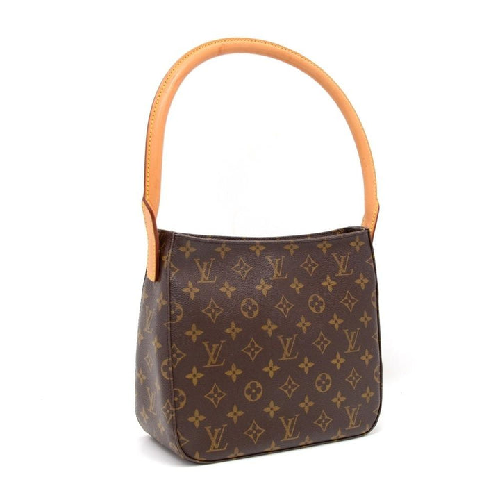 looping mm monogram canvas handbag