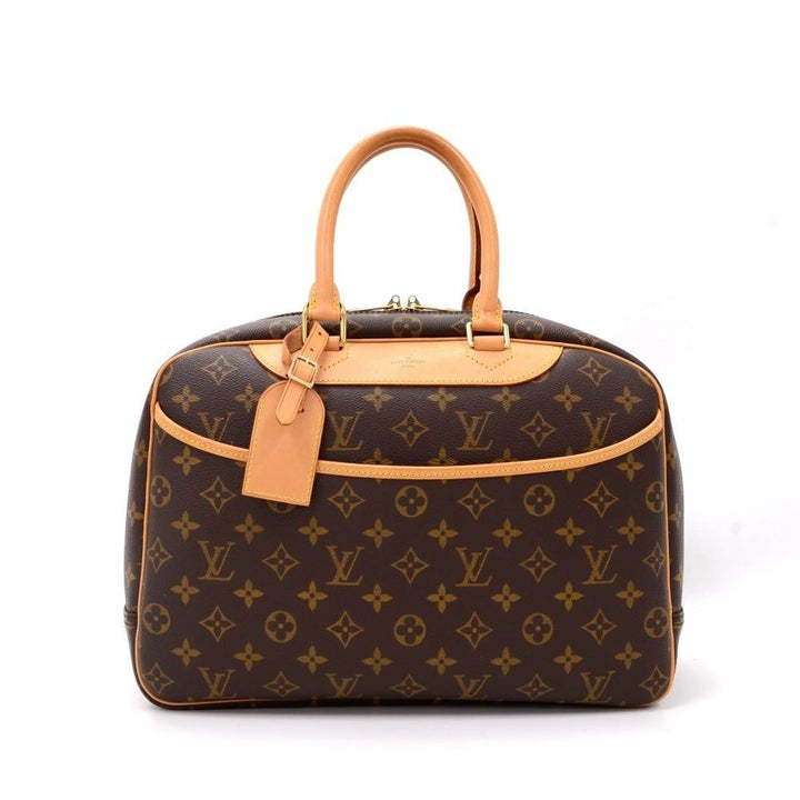 deauville monogram canvas handbag