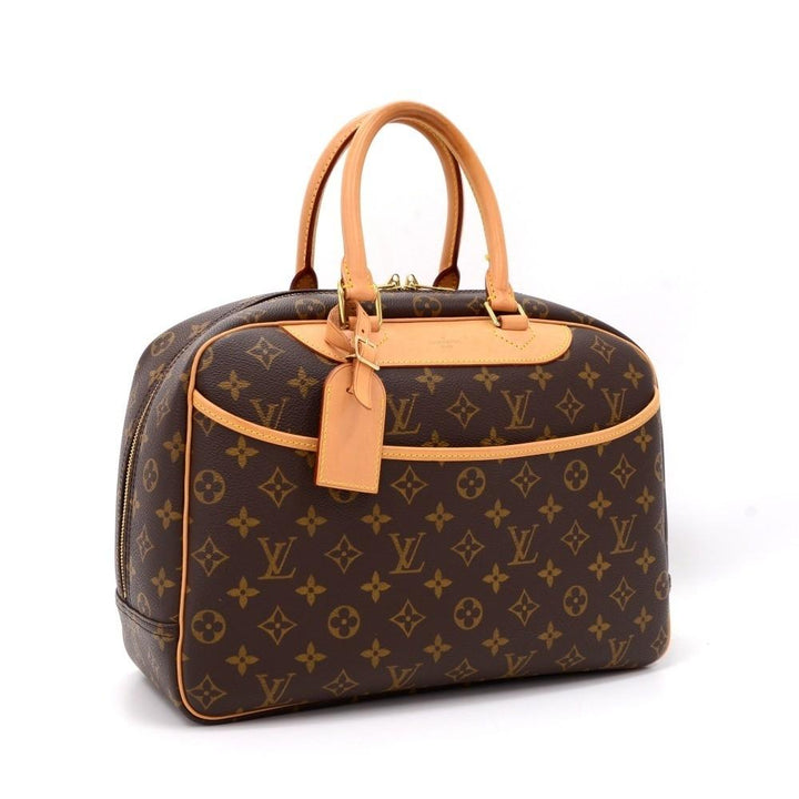 deauville monogram canvas handbag