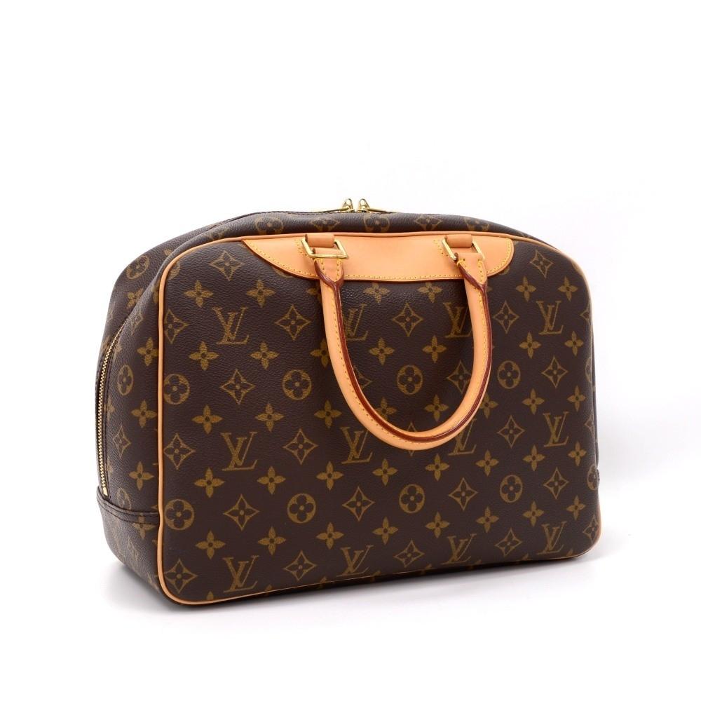deauville monogram canvas handbag