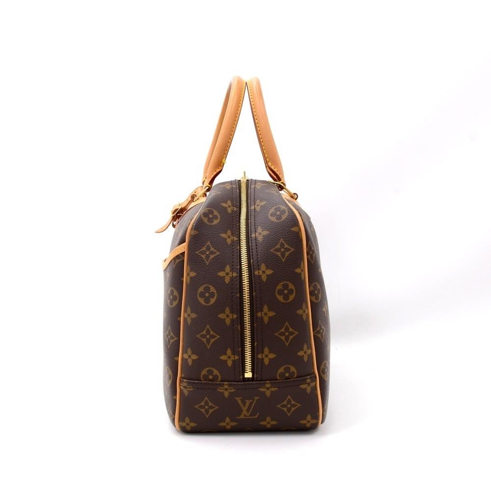 deauville monogram canvas handbag