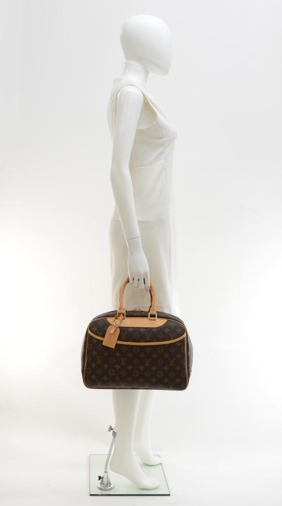 deauville monogram canvas handbag