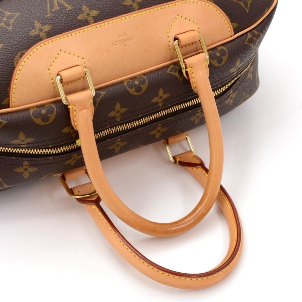 deauville monogram canvas handbag